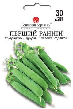 Насіння Горох Перший ранній 30 г СМ 12713 фото