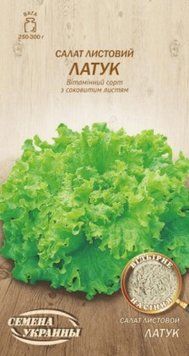 Насіння Салат Листовий ЛАТУК 1г (Насіння України) 30971 фото