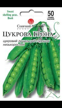 Семена Горох Сахарная гроздь 50 гр., СМ 30366 фото