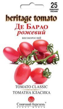 Насіння Томат Де барао рожевий 25 шт СМ 31229 фото